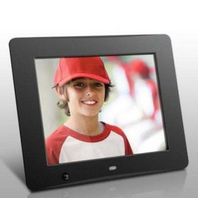 Aluratek 8 inch Digital Photo Frame with Motion Sensor and 4GB Built-in Memory