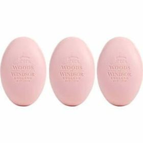 Woods Of Windsor True Rose By Woods Of Windsor Soap 3 X 2.1 Oz For Women