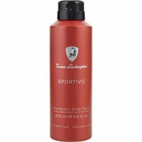 Lamborghini Sportivo By Tonino Lamborghini Deodorant Body Spray 6.8 Oz For Men