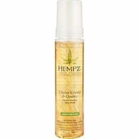 Hempz By Hempz Fresh Fusions Citrine Crystal & Quartz Herbal Foaming Body Wash 8.5 Oz For Anyone