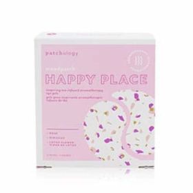 Patchology By Patchology Moodpatch - Happy Place Inspiring Tea-infused Aromatherapy Eye Gels (rose+hibiscus+lotus Flower)  --5pairs For Women