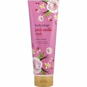 Bodycology Pink Vanilla Wish By Bodycology Body Cream 8 Oz For Women