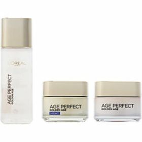 L'oreal By L'oreal Age Perfect Golden Age Program Set: Day Cream 50ml + Night Cream 50ml + Lotion 125ml --3pcs For Anyone