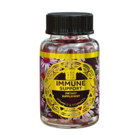 Immune Support with Vitamin C, Echinacea & Zinc (Pack of 6)