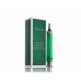 Instant Anti-Aging Facelift Hemp Cream with Hemp Oil, Hyaluronic Acid, Hexapeptide-8 & Vitamins A, C, E (Pack of 1)