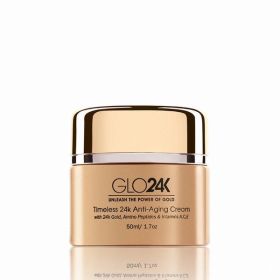 Timeless 24k Anti-Aging Cream with 24k Gold, Amino Peptides & Vitamins A, C, E (Pack of 1)