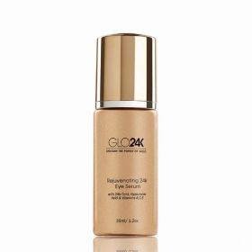 Rejuvenating 24k Eye Serum-with 24k Gold, Hyaluronic Acid & Rosehip Oil (Pack of 1)