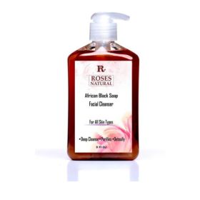 African Black Soap Facial Cleanser 9oz (Pack of 1)