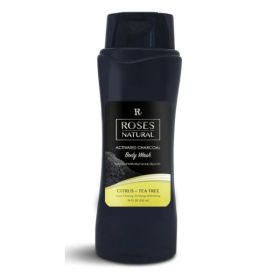 Activated Charcoal Body Wash - Citrus+Tea Tree 18oz (Pack of 1)