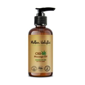CBD Massage Oil - 1000mg/8oz (Pack of 1)