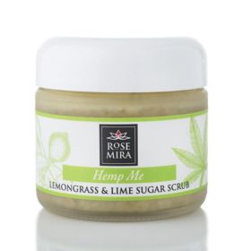 Hemp Me - Lemongrass & Lime Sugar Body Scrub - 2oz (Pack of 1)