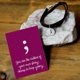 Semi-Colon Bracelet (Pack of 1)