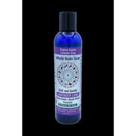 Organic Castile Liquid Soap, Lavender 12 pack (8 oz) (Pack of 12)