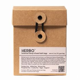 Herbo Bath Bags in Box (10OZ) 500mg (Pack of 1)