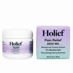 Holief Menstrual Pain Relief Cream (2OZ) 2800mg (Pack of 1)