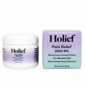 Holief Menstrual Pain Relief Cream (2OZ) 2800mg (Pack of 1)