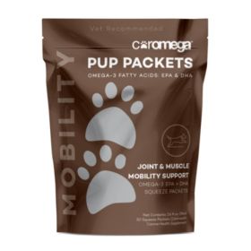 Coromega Pup Packets Omega-3 Joint & Muscle Mobility Support (Pack of 1)