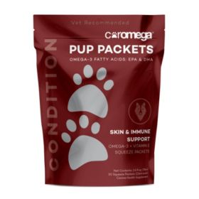 Coromega Pup Packets Omega-3 Skin & Immune Support (Pack of 1)